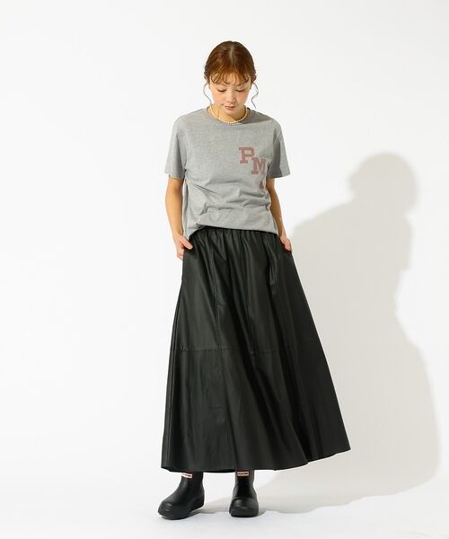 Rouge vif la cle / ルージュ・ヴィフ ラクレ Tシャツ | 【REMI RELIEF / レミレリーフ】LW加工T "RMC" / ロゴTシ | 詳細6