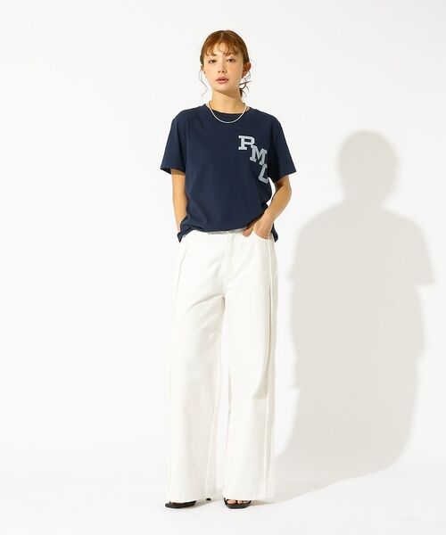 Rouge vif la cle / ルージュ・ヴィフ ラクレ Tシャツ | 【REMI RELIEF / レミレリーフ】LW加工T "RMC" / ロゴTシ | 詳細27