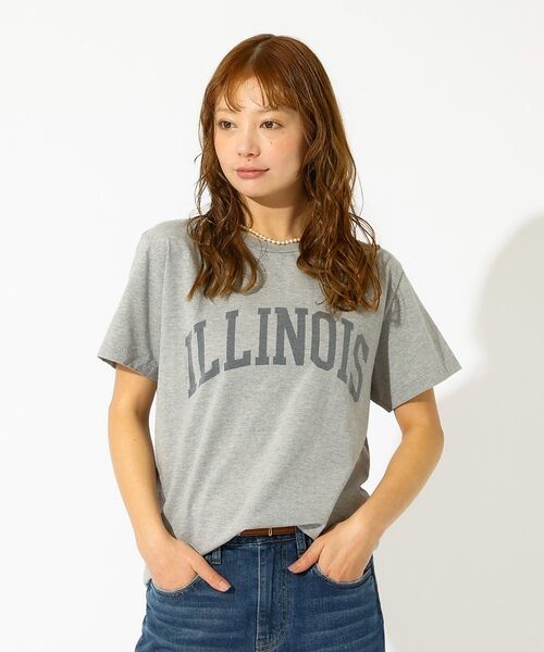 Rouge vif la cle / ルージュ・ヴィフ ラクレ Tシャツ | 【REMI RELIEF / レミレリーフ】LW加工T "ILLINOIS" / | 詳細1