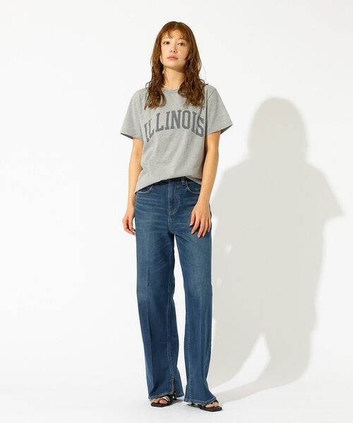 Rouge vif la cle / ルージュ・ヴィフ ラクレ Tシャツ | 【REMI RELIEF / レミレリーフ】LW加工T "ILLINOIS" / | 詳細13