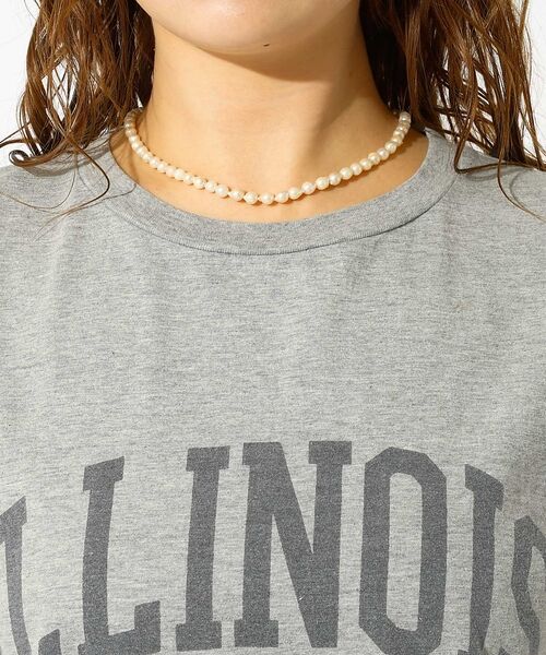 Rouge vif la cle / ルージュ・ヴィフ ラクレ Tシャツ | 【REMI RELIEF / レミレリーフ】LW加工T "ILLINOIS" / | 詳細8