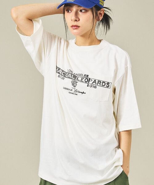 Rouge vif la cle / ルージュ・ヴィフ ラクレ Tシャツ | 【Americana/アメリカーナ×ORIGINAL Charcoal/オリジナ（ホワイト）