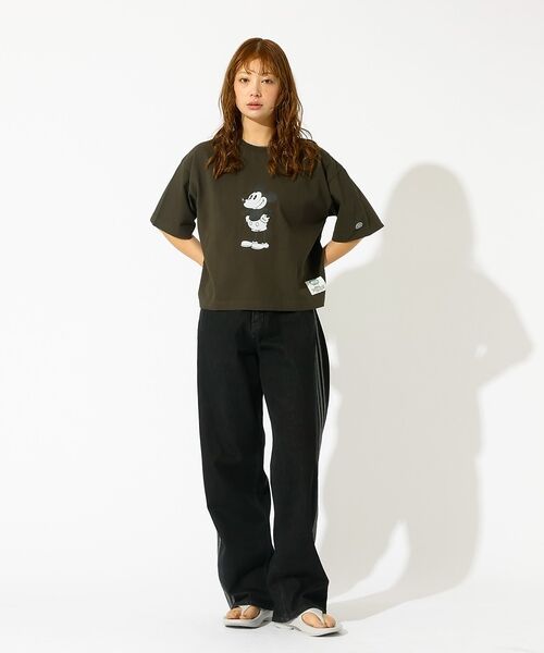 Rouge vif la cle / ルージュ・ヴィフ ラクレ Tシャツ | 【DISCUS/ディスカス】DISCUS×Disneyコラボ Tシャツ/半袖/デ | 詳細3