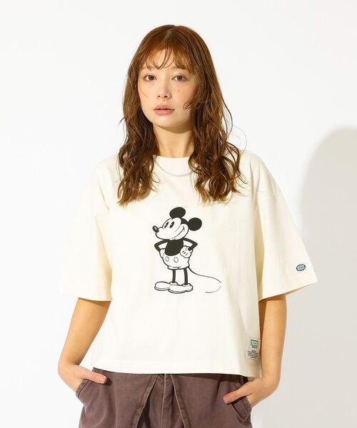 Rouge vif la cle / ルージュ・ヴィフ ラクレ Tシャツ | 【DISCUS/ディスカス】DISCUS×Disneyコラボ Tシャツ/半袖/デ | 詳細4