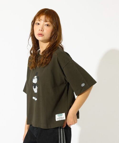 Rouge vif la cle / ルージュ・ヴィフ ラクレ Tシャツ | 【DISCUS/ディスカス】DISCUS×Disneyコラボ Tシャツ/半袖/デ | 詳細8