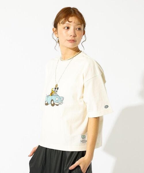 Rouge vif la cle / ルージュ・ヴィフ ラクレ Tシャツ | 【DISCUS/ディスカス】DISCUS×Disneyコラボ Tシャツ/半袖/デ | 詳細26