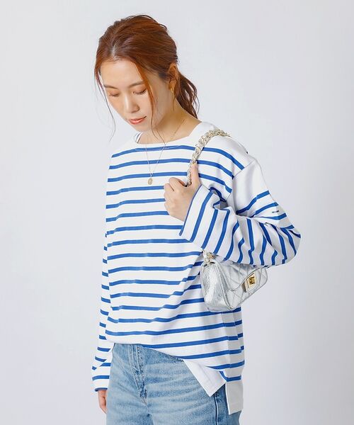 Rouge vif la cle / ルージュ・ヴィフ ラクレ Tシャツ | 【MONT KEMMEL/モン ケメル】バスクシャツ / ボーダーロングスリーブ | 詳細1