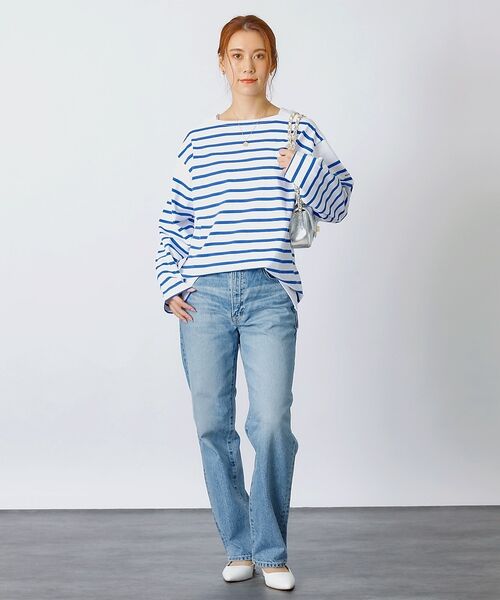 Rouge vif la cle / ルージュ・ヴィフ ラクレ Tシャツ | 【MONT KEMMEL/モン ケメル】バスクシャツ / ボーダーロングスリーブ | 詳細5