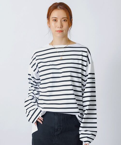 Rouge vif la cle / ルージュ・ヴィフ ラクレ Tシャツ | 【MONT KEMMEL/モン ケメル】バスクシャツ / ボーダーロングスリーブ | 詳細10