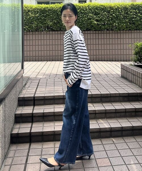 Rouge vif la cle / ルージュ・ヴィフ ラクレ Tシャツ | 【MONT KEMMEL/モン ケメル】バスクシャツ / ボーダーロングスリーブ | 詳細19