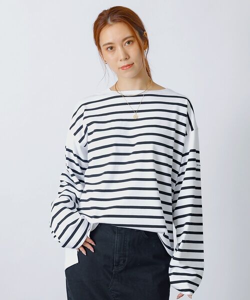 Rouge vif la cle / ルージュ・ヴィフ ラクレ Tシャツ | 【MONT KEMMEL/モン ケメル】バスクシャツ / ボーダーロングスリーブ | 詳細21