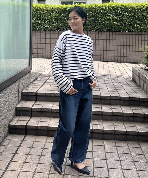 Rouge vif la cle / ルージュ・ヴィフ ラクレ Tシャツ | 【MONT KEMMEL/モン ケメル】バスクシャツ / ボーダーロングスリーブ | 詳細24