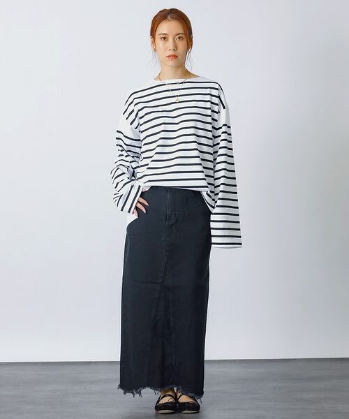 Rouge vif la cle / ルージュ・ヴィフ ラクレ Tシャツ | 【MONT KEMMEL/モン ケメル】バスクシャツ / ボーダーロングスリーブ | 詳細13