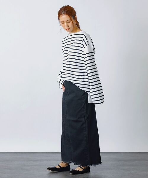 Rouge vif la cle / ルージュ・ヴィフ ラクレ Tシャツ | 【MONT KEMMEL/モン ケメル】バスクシャツ / ボーダーロングスリーブ | 詳細15