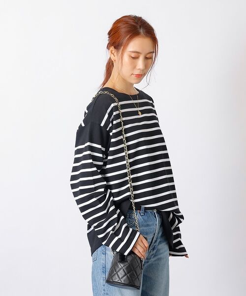 Rouge vif la cle / ルージュ・ヴィフ ラクレ Tシャツ | 【MONT KEMMEL/モン ケメル】バスクシャツ / ボーダーロングスリーブ | 詳細26