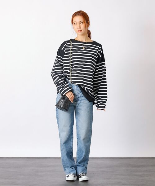 Rouge vif la cle / ルージュ・ヴィフ ラクレ Tシャツ | 【MONT KEMMEL/モン ケメル】バスクシャツ / ボーダーロングスリーブ | 詳細27