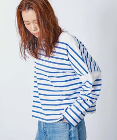 【MONT KEMMEL/モン ケメル】ワイドバスクシャツ / ボーダーロングス