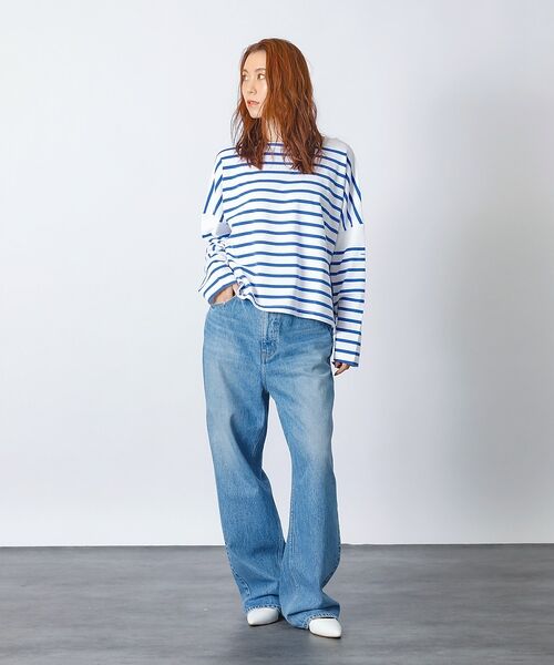 Rouge vif la cle / ルージュ・ヴィフ ラクレ Tシャツ | 【MONT KEMMEL/モン ケメル】ワイドバスクシャツ / ボーダーロングス | 詳細12