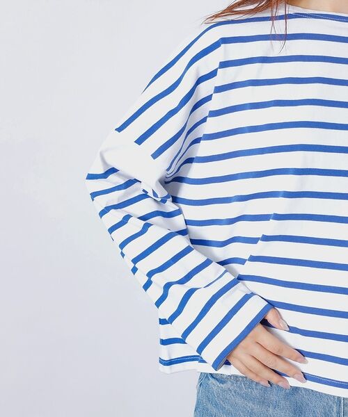 Rouge vif la cle / ルージュ・ヴィフ ラクレ Tシャツ | 【MONT KEMMEL/モン ケメル】ワイドバスクシャツ / ボーダーロングス | 詳細18