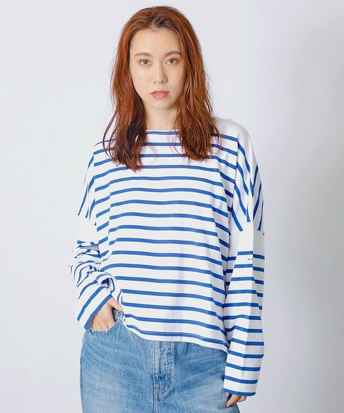 Rouge vif la cle / ルージュ・ヴィフ ラクレ Tシャツ | 【MONT KEMMEL/モン ケメル】ワイドバスクシャツ / ボーダーロングス | 詳細22