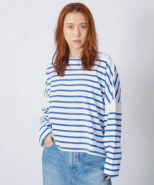 Rouge vif la cle / ルージュ・ヴィフ ラクレ Tシャツ | 【MONT KEMMEL/モン ケメル】ワイドバスクシャツ / ボーダーロングス | 詳細6