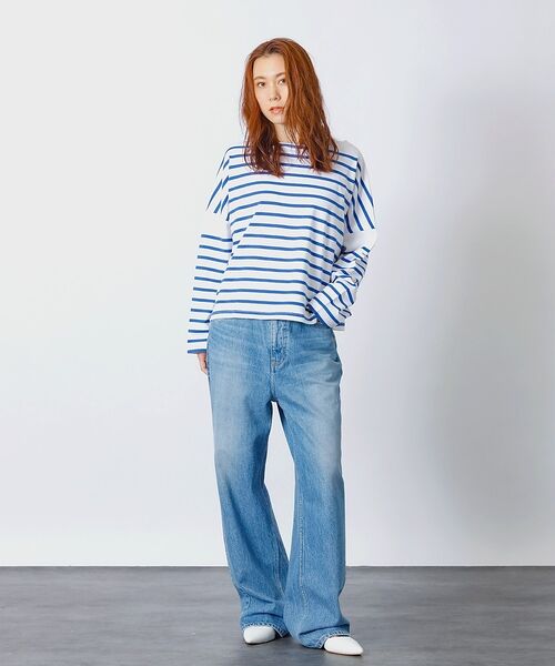 Rouge vif la cle / ルージュ・ヴィフ ラクレ Tシャツ | 【MONT KEMMEL/モン ケメル】ワイドバスクシャツ / ボーダーロングス | 詳細9