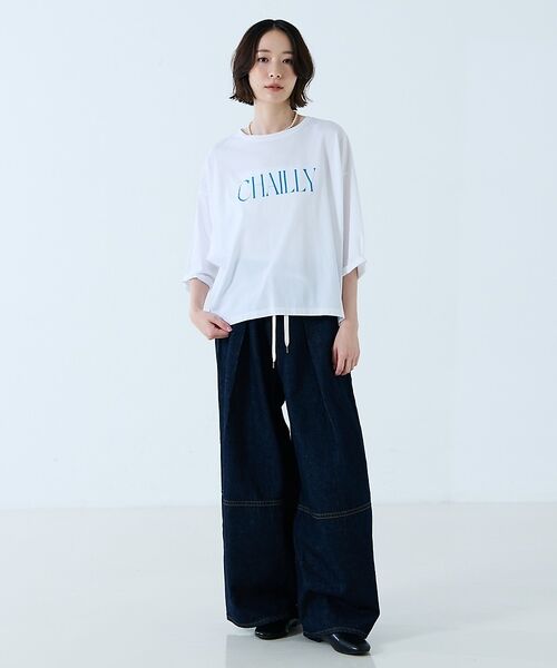 Rouge vif la cle / ルージュ・ヴィフ ラクレ Tシャツ | 【MICA&DEAL /マイカアンドディール】"CHAILLY"print pu | 詳細3