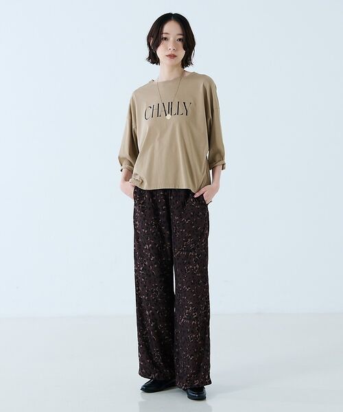 Rouge vif la cle / ルージュ・ヴィフ ラクレ Tシャツ | 【MICA&DEAL /マイカアンドディール】"CHAILLY"print pu | 詳細25