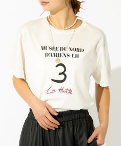 Rouge vif la cle / ルージュ・ヴィフ ラクレ Tシャツ | 【La Hutte / ラ ユット】ロゴTシャツ / プリントTシャツ / 半袖