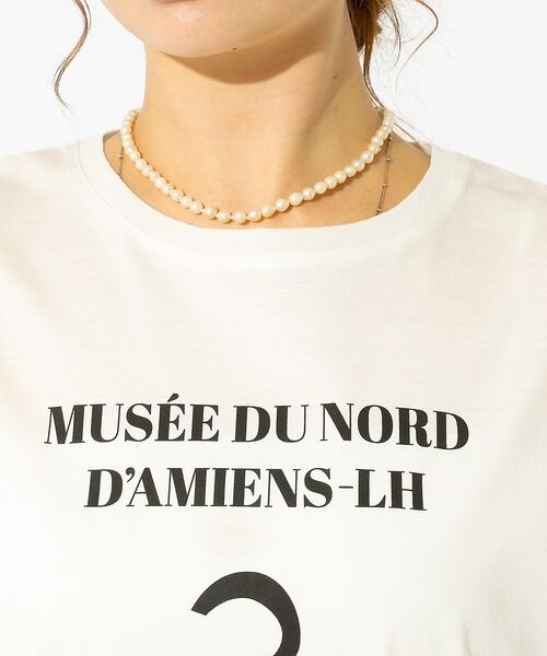 Rouge vif la cle / ルージュ・ヴィフ ラクレ Tシャツ | 【La Hutte / ラ ユット】ロゴTシャツ / プリントTシャツ / 半袖 | 詳細25