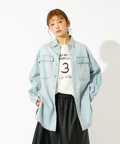 Rouge vif la cle / ルージュ・ヴィフ ラクレ Tシャツ | 【La Hutte / ラ ユット】ロゴTシャツ / プリントTシャツ / 半袖 | 詳細28