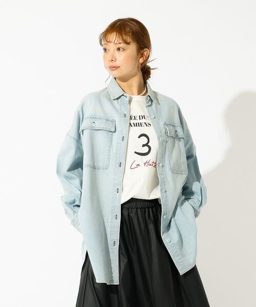 Rouge vif la cle / ルージュ・ヴィフ ラクレ Tシャツ | 【La Hutte / ラ ユット】ロゴTシャツ / プリントTシャツ / 半袖 | 詳細30