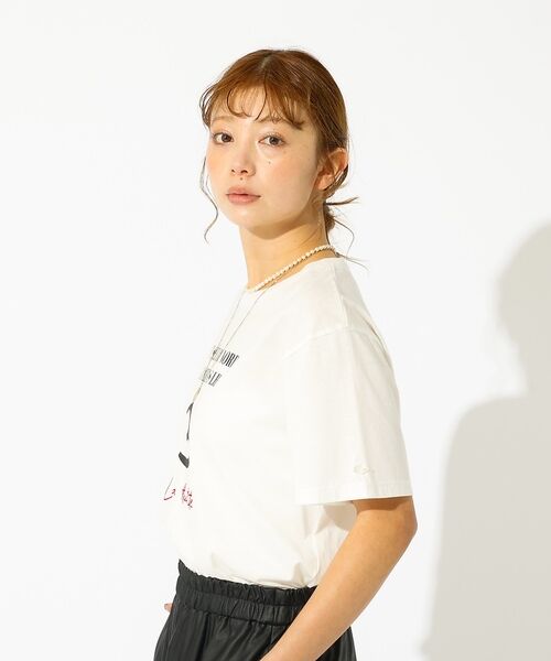 Rouge vif la cle / ルージュ・ヴィフ ラクレ Tシャツ | 【La Hutte / ラ ユット】ロゴTシャツ / プリントTシャツ / 半袖 | 詳細18