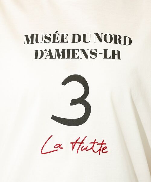 Rouge vif la cle / ルージュ・ヴィフ ラクレ Tシャツ | 【La Hutte / ラ ユット】ロゴTシャツ / プリントTシャツ / 半袖 | 詳細20