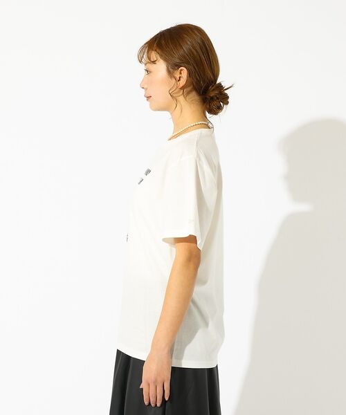 Rouge vif la cle / ルージュ・ヴィフ ラクレ Tシャツ | 【La Hutte / ラ ユット】ロゴTシャツ / プリントTシャツ / 半袖 | 詳細23