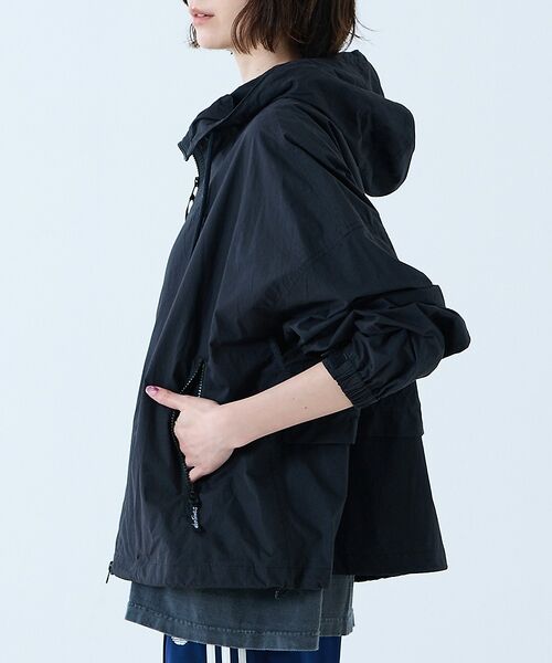 Rouge vif la cle / ルージュ・ヴィフ ラクレ ブルゾン | 【WILD THINGS / ワイルドシングス】RURAL HOOD JACKE（ブラック）