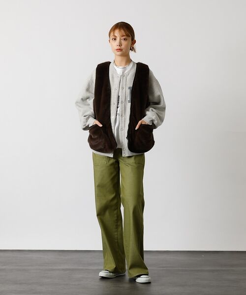 Rouge vif la cle / ルージュ・ヴィフ ラクレ デニムパンツ | 【SOMETHING/サムシング】サマーベイカーパンツ ワイド / SUMMER | 詳細14