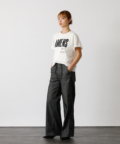 Rouge vif la cle / ルージュ・ヴィフ ラクレ デニムパンツ | 【SOMETHING/サムシング】サマーベイカーパンツ ワイド / SUMMER | 詳細19