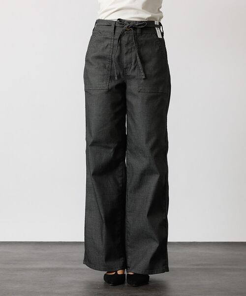 Rouge vif la cle / ルージュ・ヴィフ ラクレ デニムパンツ | 【SOMETHING/サムシング】サマーベイカーパンツ ワイド / SUMMER | 詳細20