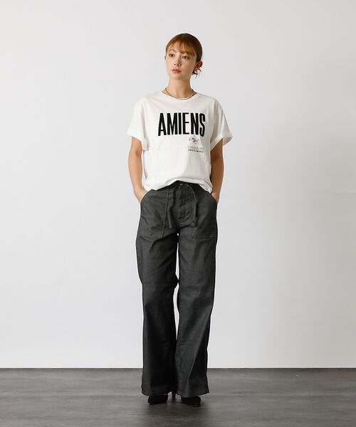 Rouge vif la cle / ルージュ・ヴィフ ラクレ デニムパンツ | 【SOMETHING/サムシング】サマーベイカーパンツ ワイド / SUMMER | 詳細9