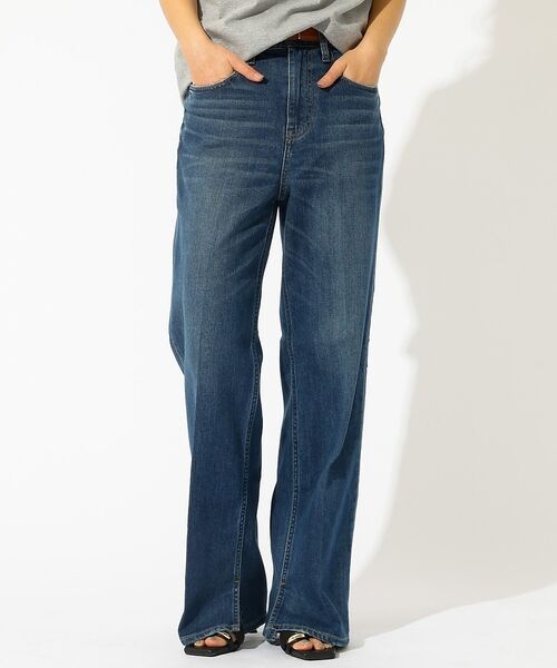 Rouge vif la cle / ルージュ・ヴィフ ラクレ デニムパンツ | 【Healthy denim / ヘルシーデニム】Brownie / ストレート(ダークネイビー)