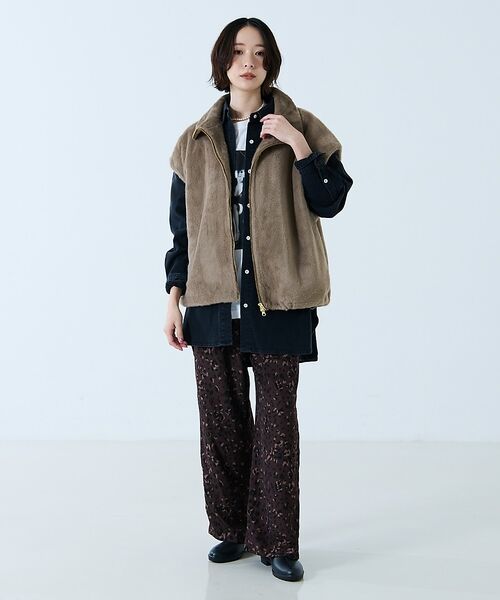 Rouge vif la cle / ルージュ・ヴィフ ラクレ パンツ | 【MICA&DEAL /マイカアンドディール】Print dechine pan | 詳細13