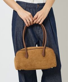 Rouge vif la cle / ルージュ・ヴィフ ラクレ ボストンバッグ | 【VELETTO/ヴェレット】スエードボストンバッグ/バッグ/ブラウン/合成皮革