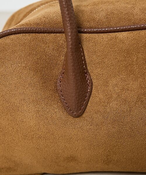 Rouge vif la cle / ルージュ・ヴィフ ラクレ ボストンバッグ | 【VELETTO/ヴェレット】スエードボストンバッグ/バッグ/ブラウン/合成皮革 | 詳細5