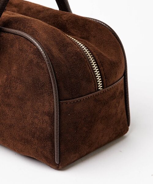 Rouge vif la cle / ルージュ・ヴィフ ラクレ ボストンバッグ | 【VELETTO/ヴェレット】スエードボストンバッグ/バッグ/ブラウン/合成皮革 | 詳細11