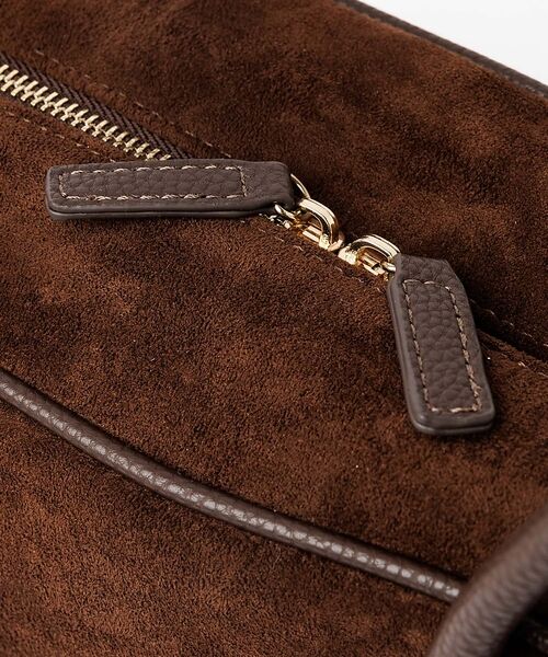 Rouge vif la cle / ルージュ・ヴィフ ラクレ ボストンバッグ | 【VELETTO/ヴェレット】スエードボストンバッグ/バッグ/ブラウン/合成皮革 | 詳細12