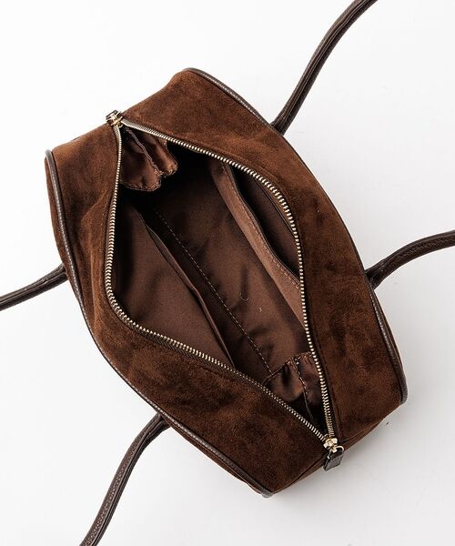 Rouge vif la cle / ルージュ・ヴィフ ラクレ ボストンバッグ | 【VELETTO/ヴェレット】スエードボストンバッグ/バッグ/ブラウン/合成皮革 | 詳細14