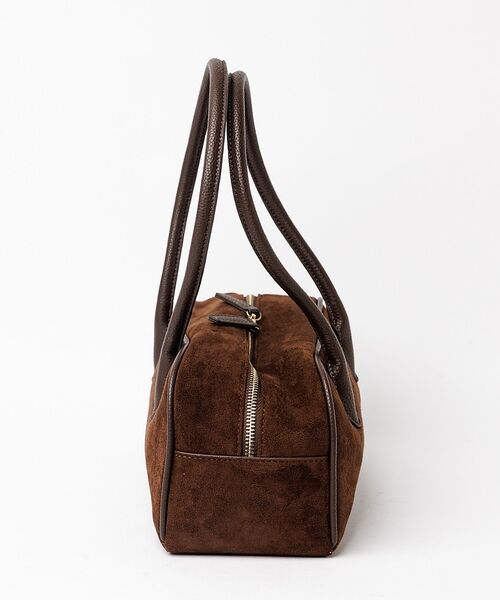 Rouge vif la cle / ルージュ・ヴィフ ラクレ ボストンバッグ | 【VELETTO/ヴェレット】スエードボストンバッグ/バッグ/ブラウン/合成皮革 | 詳細8
