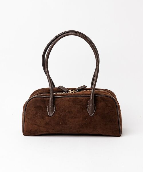 Rouge vif la cle / ルージュ・ヴィフ ラクレ ボストンバッグ | 【VELETTO/ヴェレット】スエードボストンバッグ/バッグ/ブラウン/合成皮革 | 詳細9