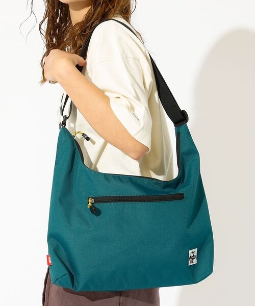 Rouge vif la cle / ルージュ・ヴィフ ラクレ ショルダーバッグ | 【CHUMS / チャムス】Recycle Plain Shoulder Bag（ネイビー）